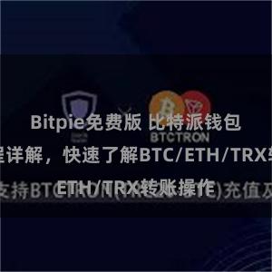 Bitpie免费版 比特派钱包转账教程详解，快速了解BTC/ETH/TRX转账操作