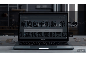 比特派钱包手机版  第二步：创建钱包装配完成后